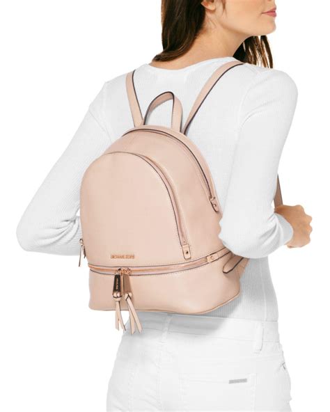 rose michael kors|michael kors rose backpack.